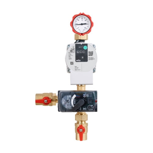 tubra®-RHG KR -kit de racordare cu vana de amestec si servomotor cu reglaj constant de temperatura - Depozituldeinstalatii