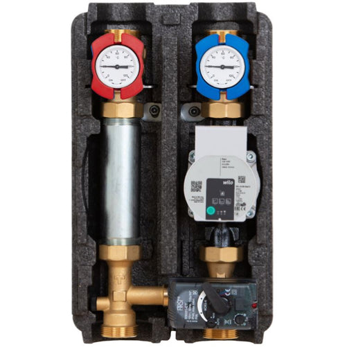 tubra®-PGF-KR -grup de pompare cu vana de amestec si servomotor cu reglaj constant al temperaturii pe retur - Depozituldeinstalatii