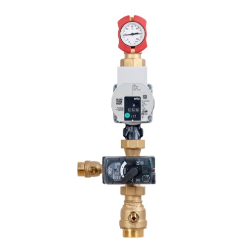 tubra®-RHG KR -kit de racordare cu vana de amestec si servomotor cu reglaj constant de temperatura - Depozituldeinstalatii
