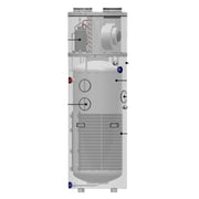 Futura W Eco X 1 Coil  - Pompa de caldura pentru preparare ACM - Depozituldeinstalatii