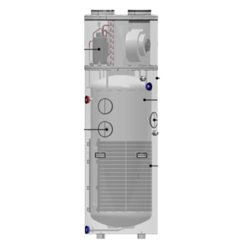 Futura Eco X - Pompa de caldura pentru preparare ACM