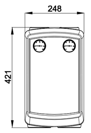 tubra® PGR -DN 25,  direct, fara amestec